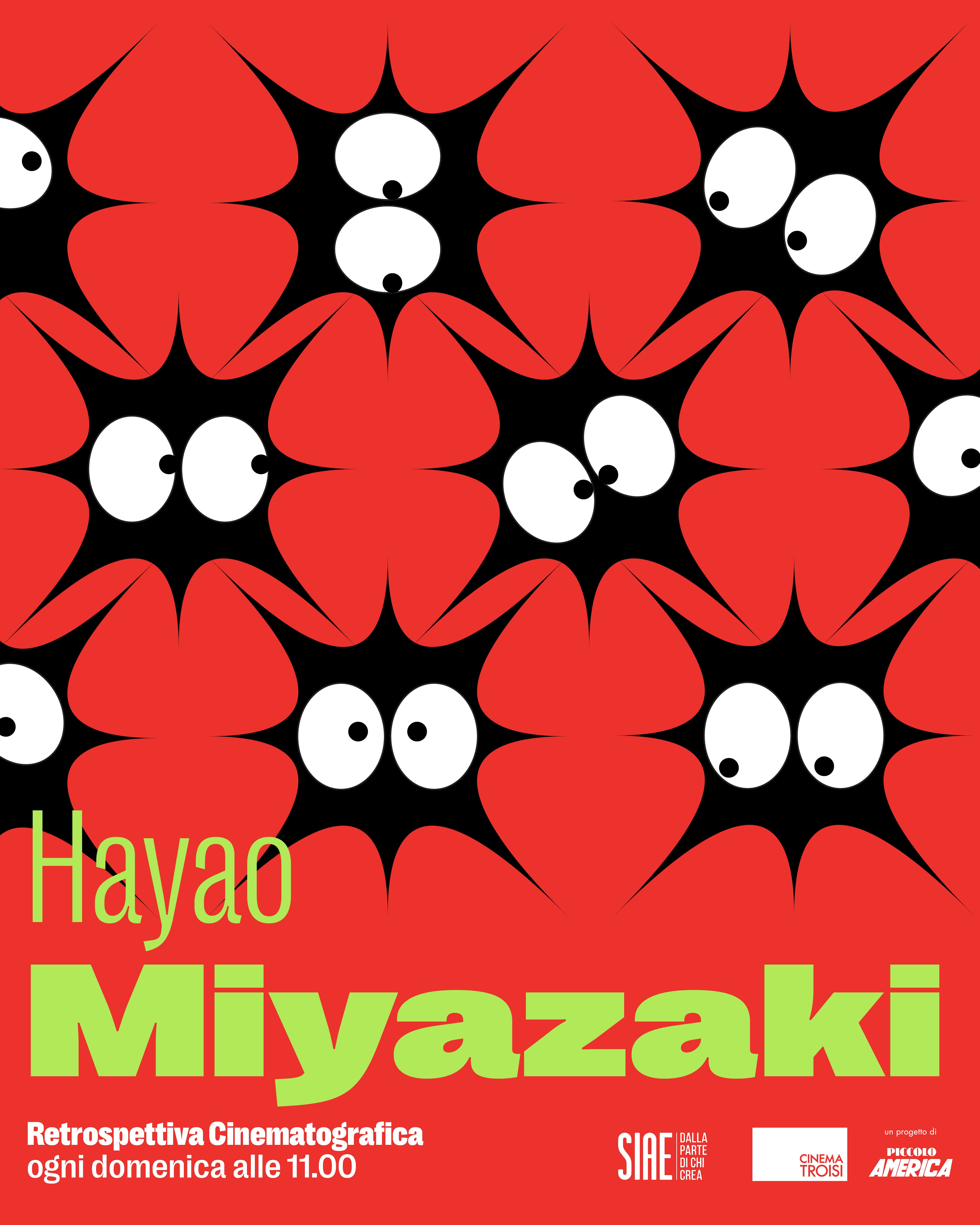 Al via la Retrospettiva Hayao Miyazaki, ogni domenica mattina dal 31/12 al  3/3! – Cinema Troisi